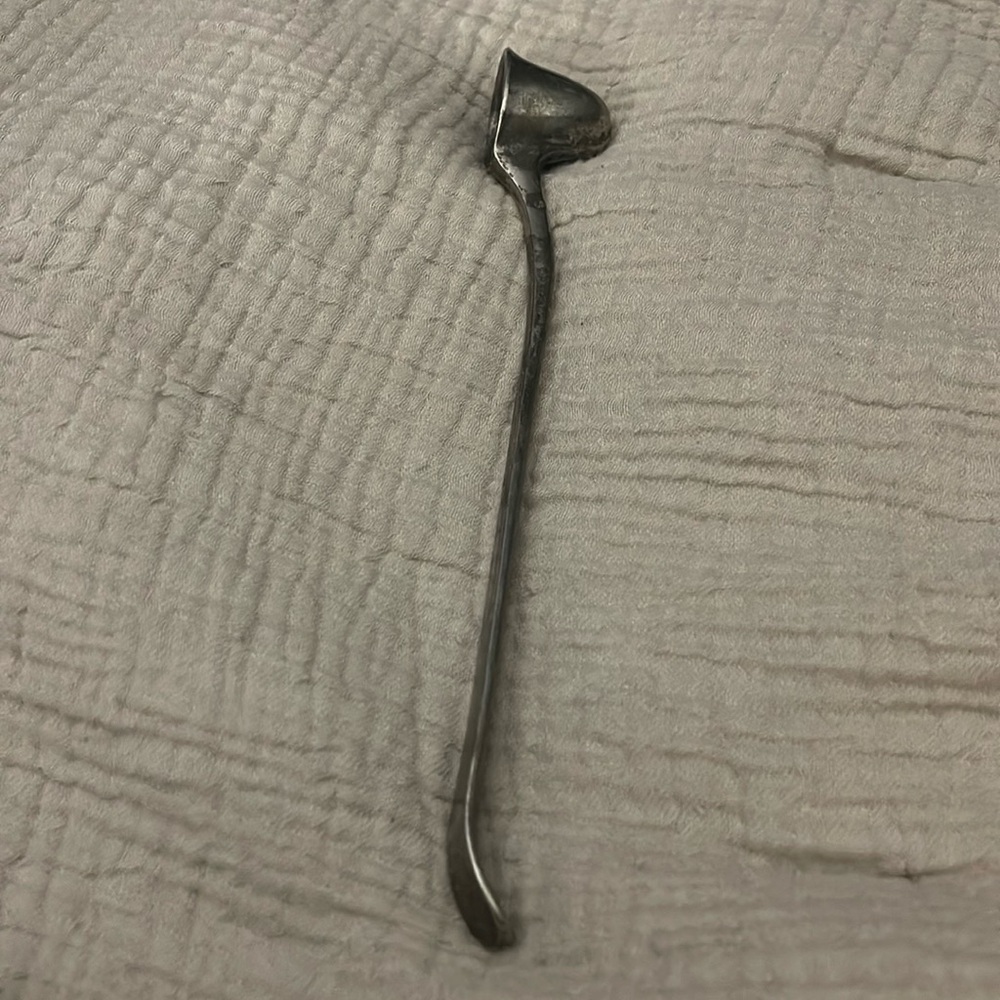 Silver Plate Candle Snuffer Eales 1779 Silver-Plate Aged Patina Finish